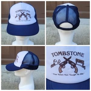 Vtg Tombstone Arizona Trucker Hat